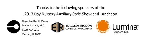 Day Nursery Auxiliary of Indianapolis Style Show sponsors